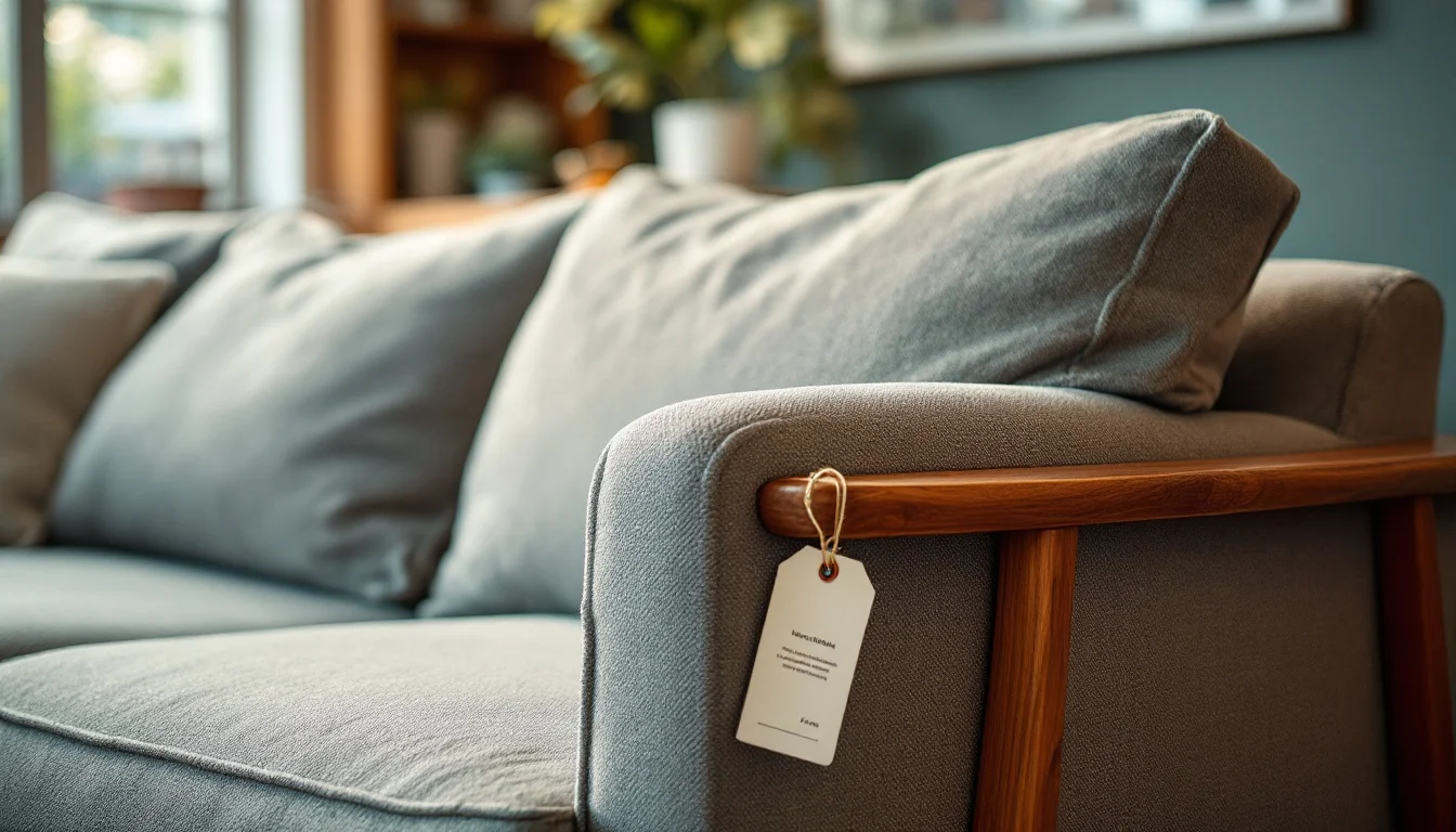 Sofa Buying Guide UK — A showroom floor in the UK displaying several sofas in classic and modern styles
